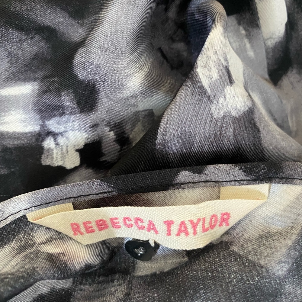 Rebecca Taylor silk dressy blouse